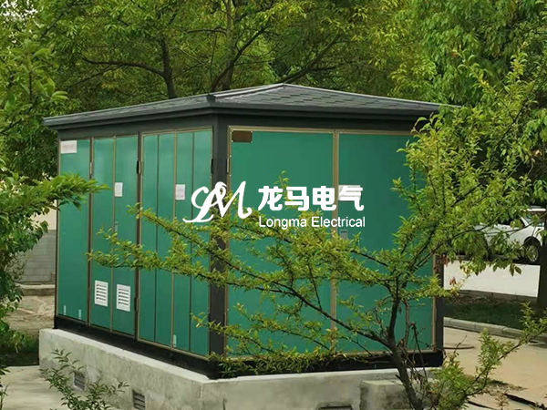 南通歐式彩鋼板景觀箱變